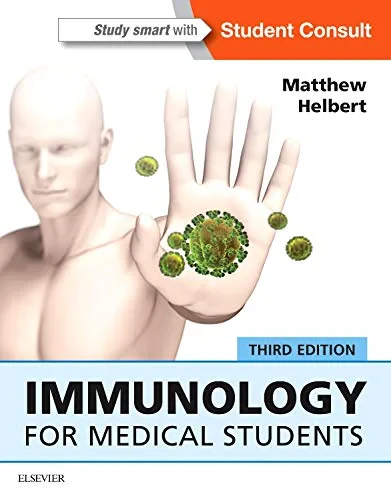 Coperta cărții "Immunology for Medical Students, 3rd Edition" de Helbert