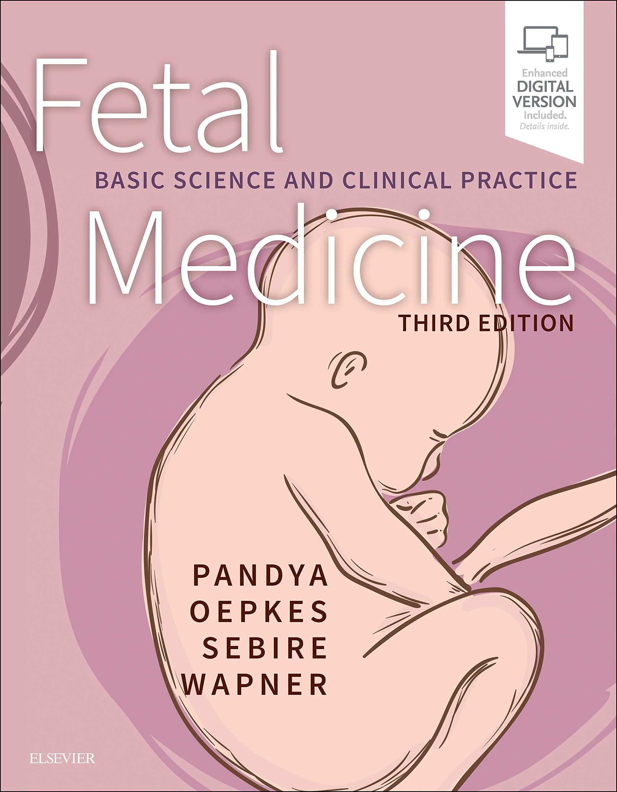 Coperta cărții "Fetal Medicine: Basic Science and Clinical Practice" de Pranav P Pandya, Ronald Wapner, Dick Oepkes, Neil Sebire