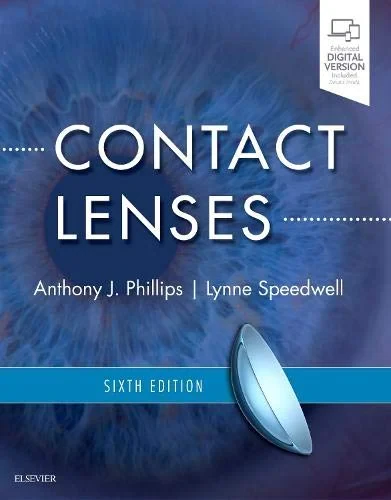 Coperta cărții "Contact Lenses, 6e" de Anthony J. Phillips, Lynne Speedwell