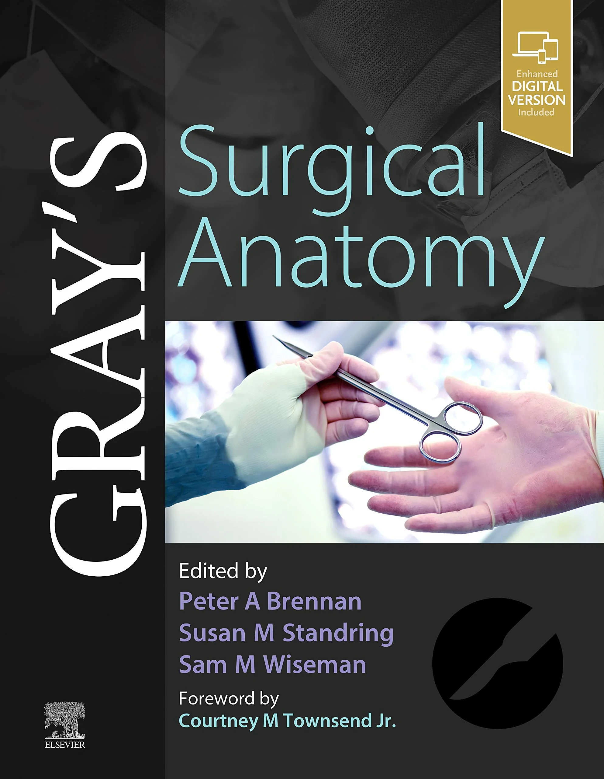 Coperta cărții "Gray’s Surgical Anatomy" de Peter Brennan (Editor), Susan Standring (Editor), Sam Wiseman
