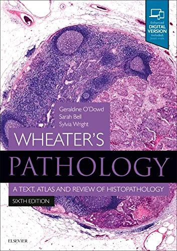 Coperta cărții "Wheater’s Pathology: A Text, Atlas and Review of Histopathology, 6e" de Geraldine O'Dowd, BSc (Hons)