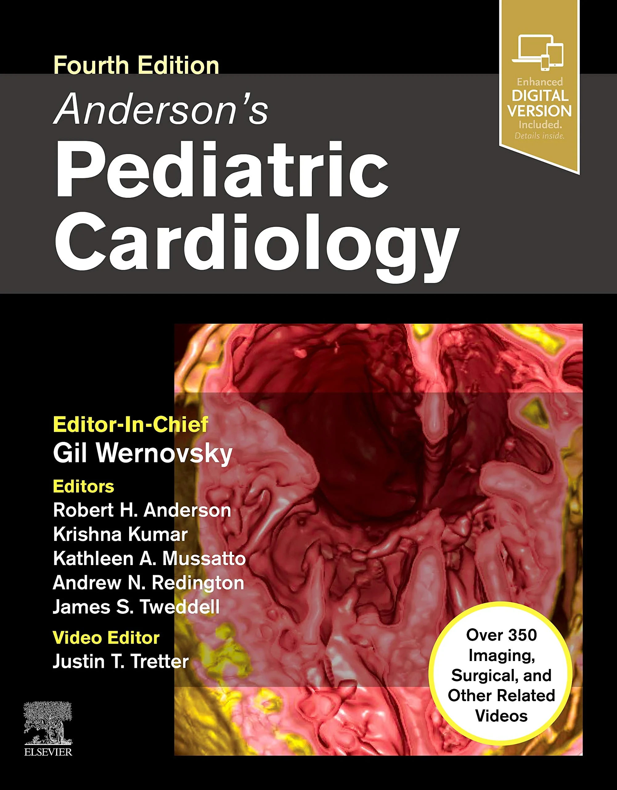 Coperta cărții "Paediatric Cardiology, 4th Edition" de Wernovsky MD FAAP FACC, Gil (Author), Anderson BSc MD PhD (Hon) FRCPath FRCS Ed (Hon), Robert H. (Author
