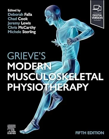 Coperta cărții "Grieve’s Modern Musculoskeletal Physiotherapy 5th Edition" de Deborah Falla, Jeremy Lewis, Michele Sterling, Christopher McCarthy, Chad E Cook