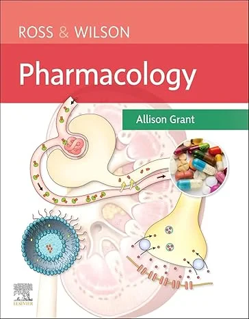 Coperta cărții "Ross &amp; Wilson Pharmacology" de Allison Grant