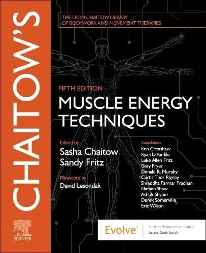 Coperta cărții "Chaitows Muscle Energy Techniques" de Sandy Fritz, Sasha Chaitow
