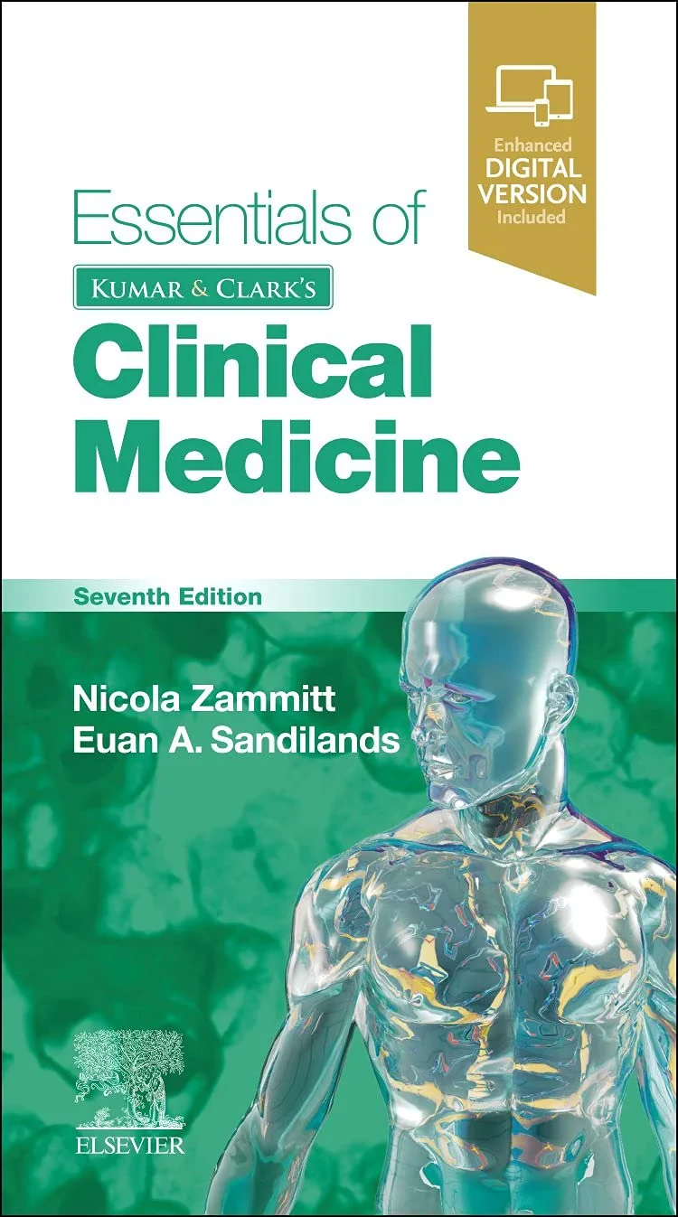 Coperta cărții "Essentials of Kumar and Clark’s Clinical Medicine (Pocket Essentials) " de Euan Sandilands, Nicola Zammitt