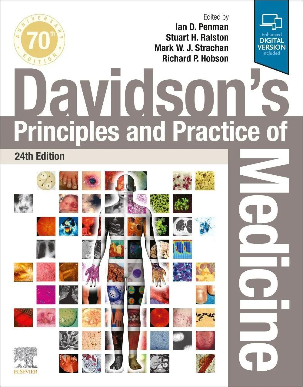 Coperta cărții "Davidson’s Principles and Practice of Medicine" de Ian D Penman, Stuart H. Ralston, Mark W J Strachan, Richard Hobson