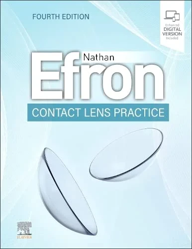 Coperta cărții "Contact Lens Practice, 4th Edition" de Nathan Efron