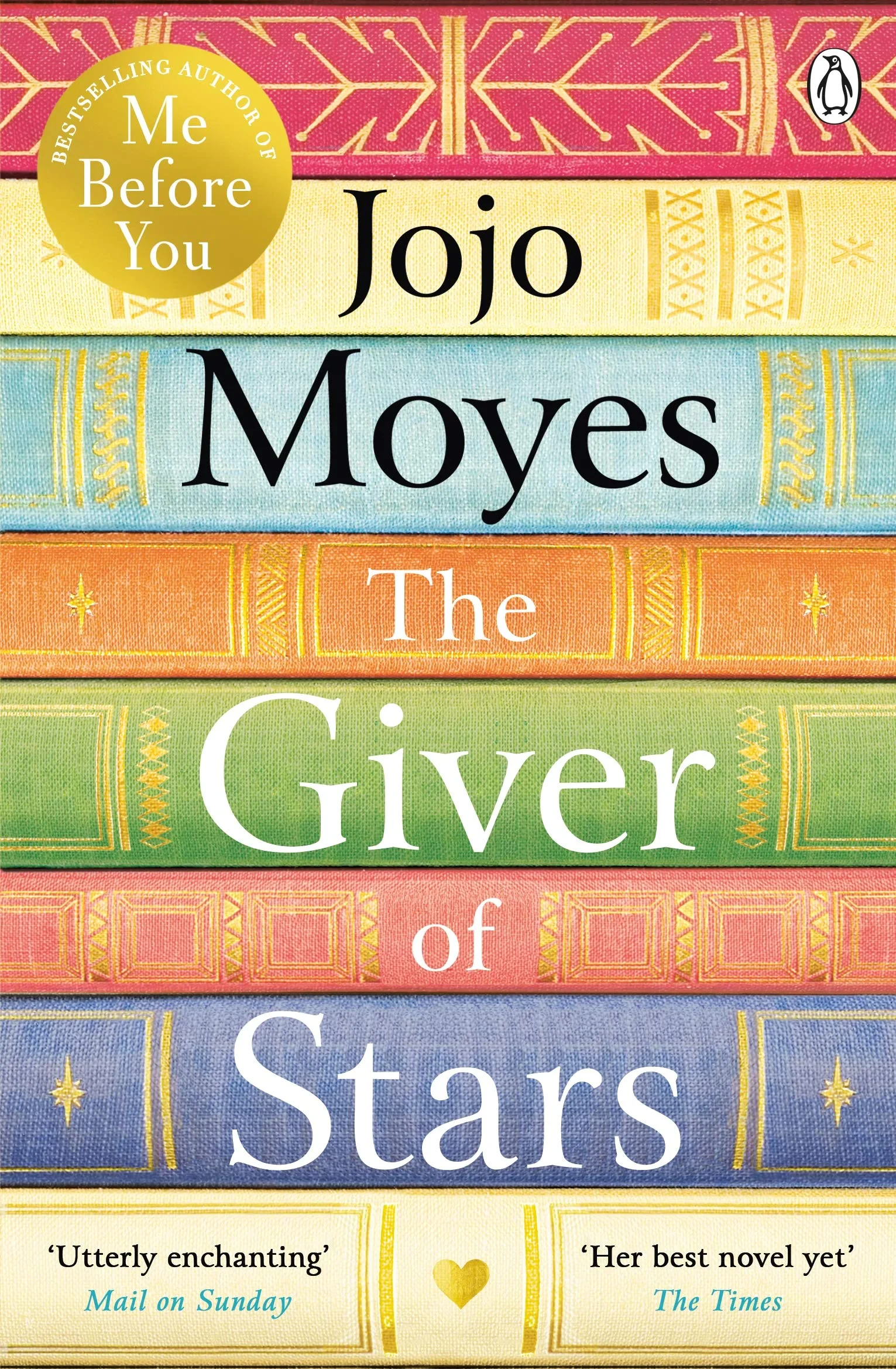 Coperta cărții "The Giver of Stars" de Jojo Moyes