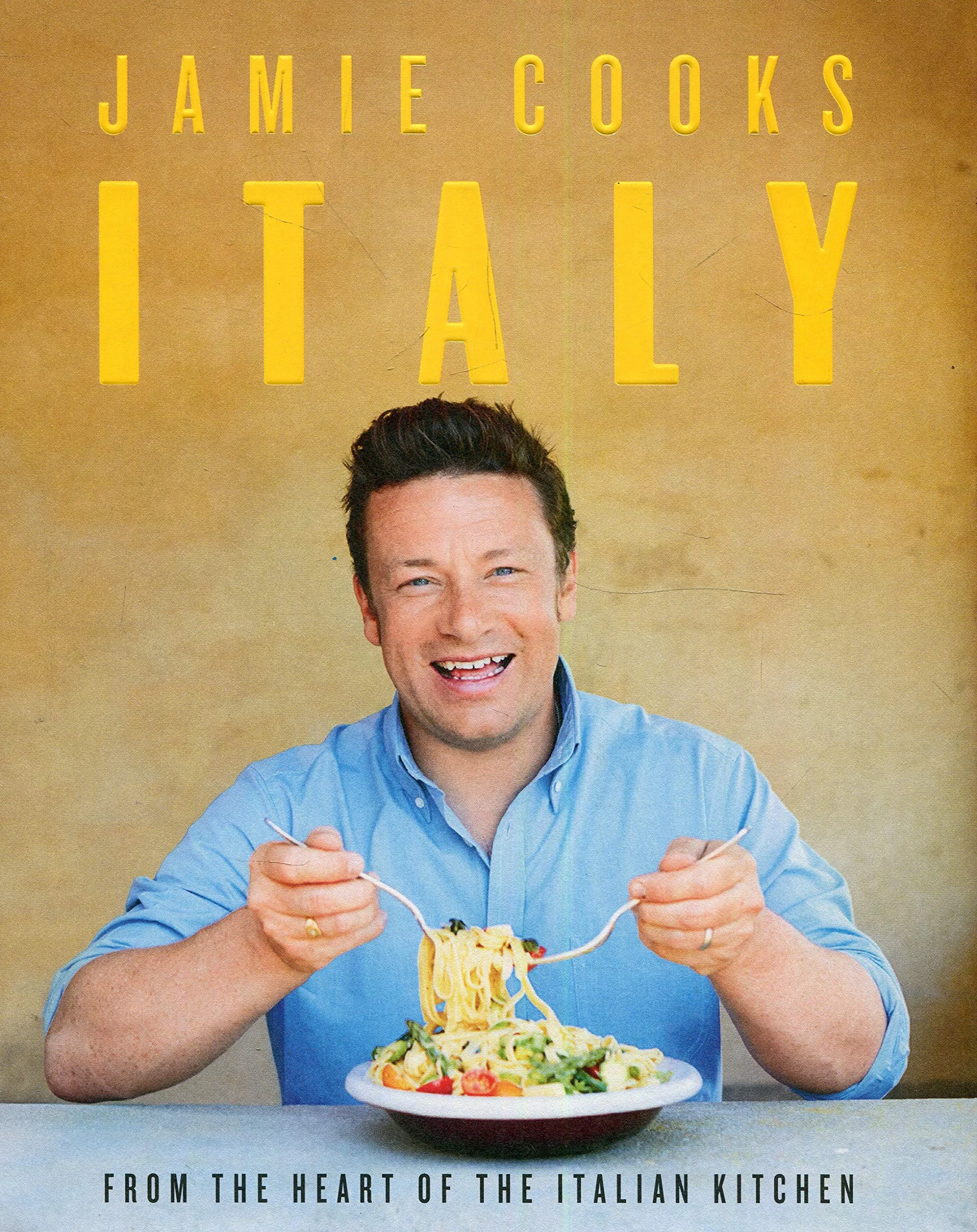 Coperta cărții "Jamie Cooks Italy " de Jamie Oliver