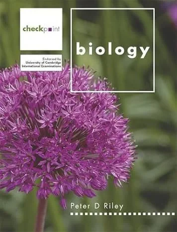 Coperta cărții "Checkpoint Biology Pupil’s Book" de Peter Riley