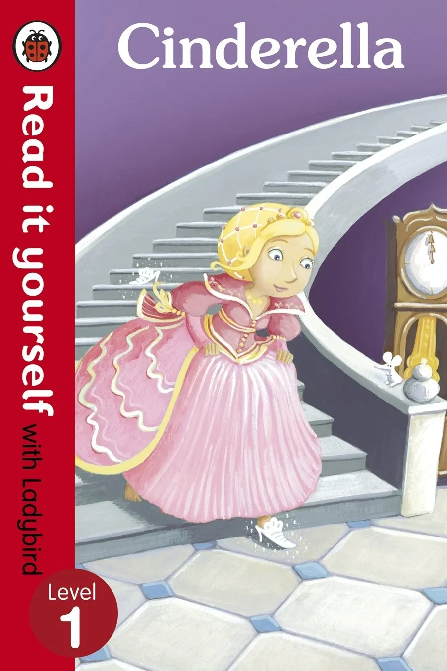 Coperta cărții "Cinderella - Read it yourself with Ladybird: Level 1" de Marina Le Ray