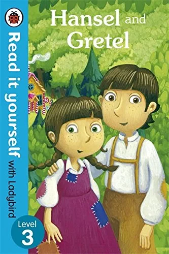 Coperta cărții "Hansel and Gretel - Read it yourself with Ladybird: Level 3" de Marina Le Ray