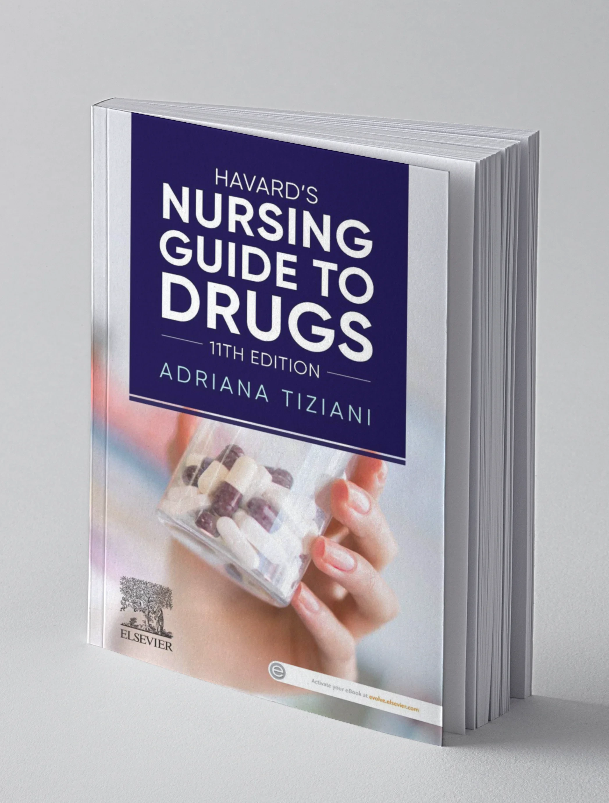 Coperta cărții "Havard’s Nursing Guide to Drugs" de Adriana P. Tiziani RN BSc(Mon) Dip Ed(Melb) MEdSt(Mon) MRCNA