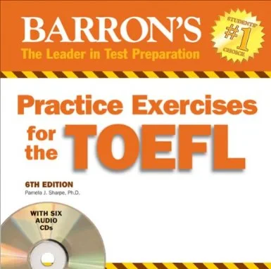 Coperta cărții "Practice Exercises for the TOEFL. Audio CD" de Pamela Sharpe