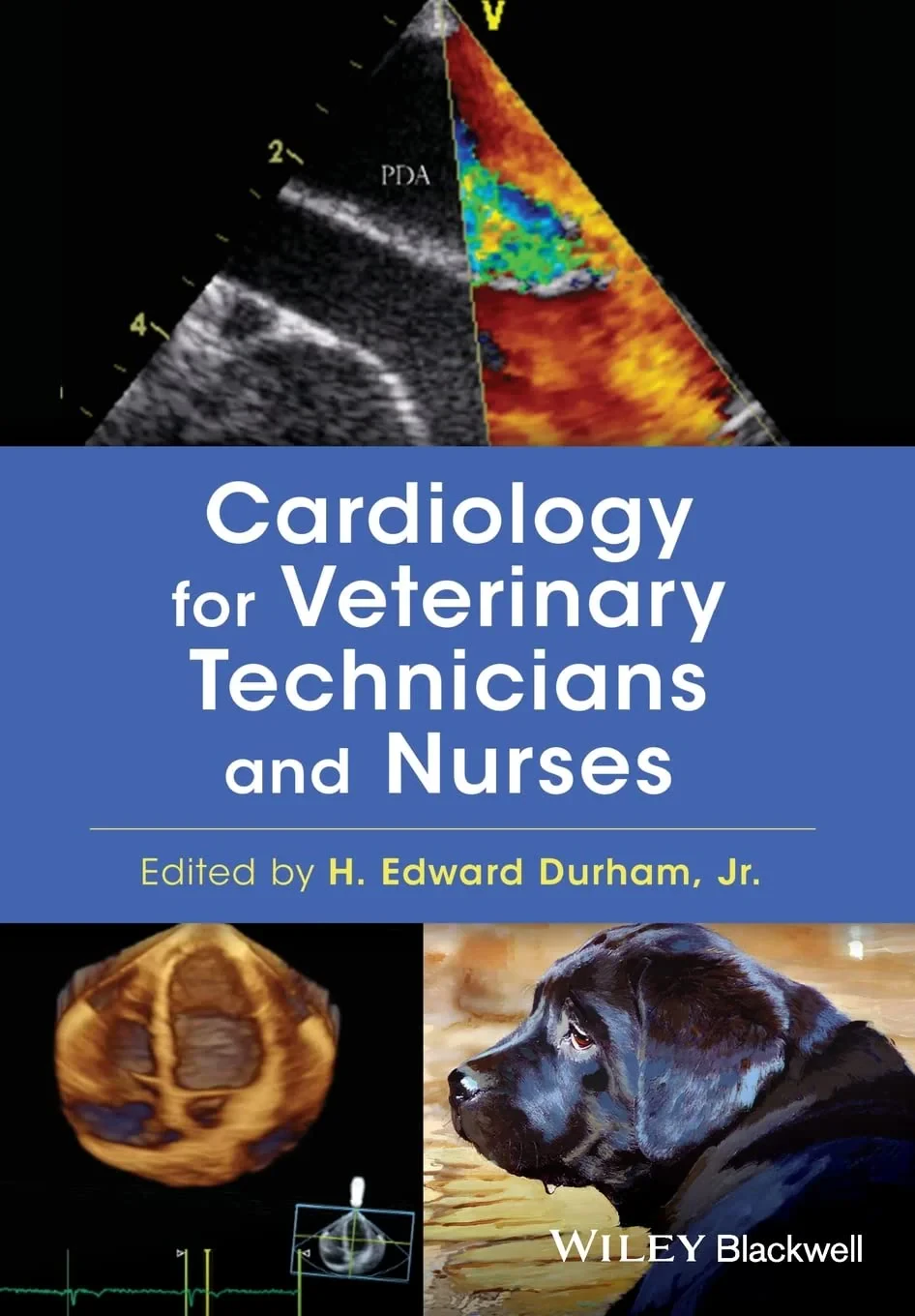 Coperta cărții "Cardiology for Veterinary Technicians and Nurses" de Jr. H. Edward Durham