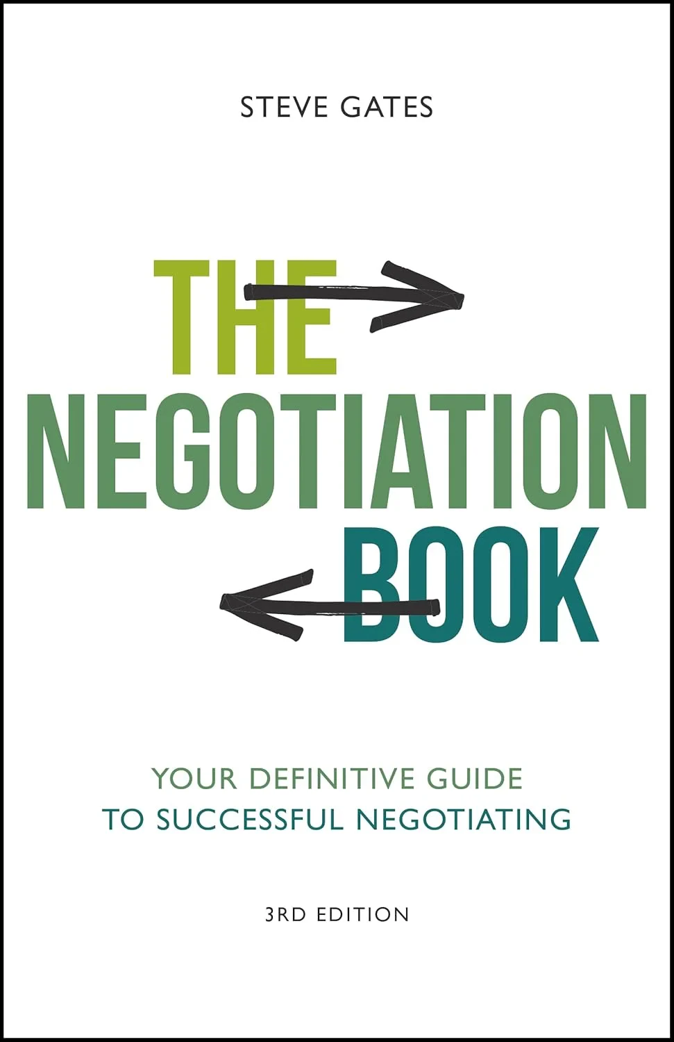 Coperta cărții "Negotiation Book" de Steve Gates