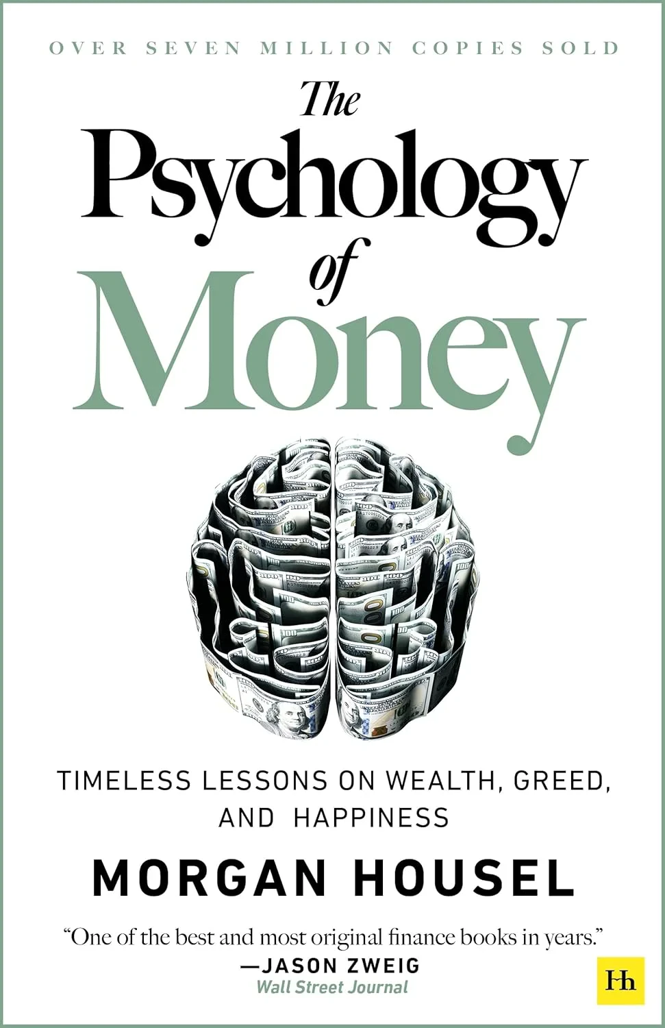 Coperta cărții "The Psychology of Money" de Morgan Housel