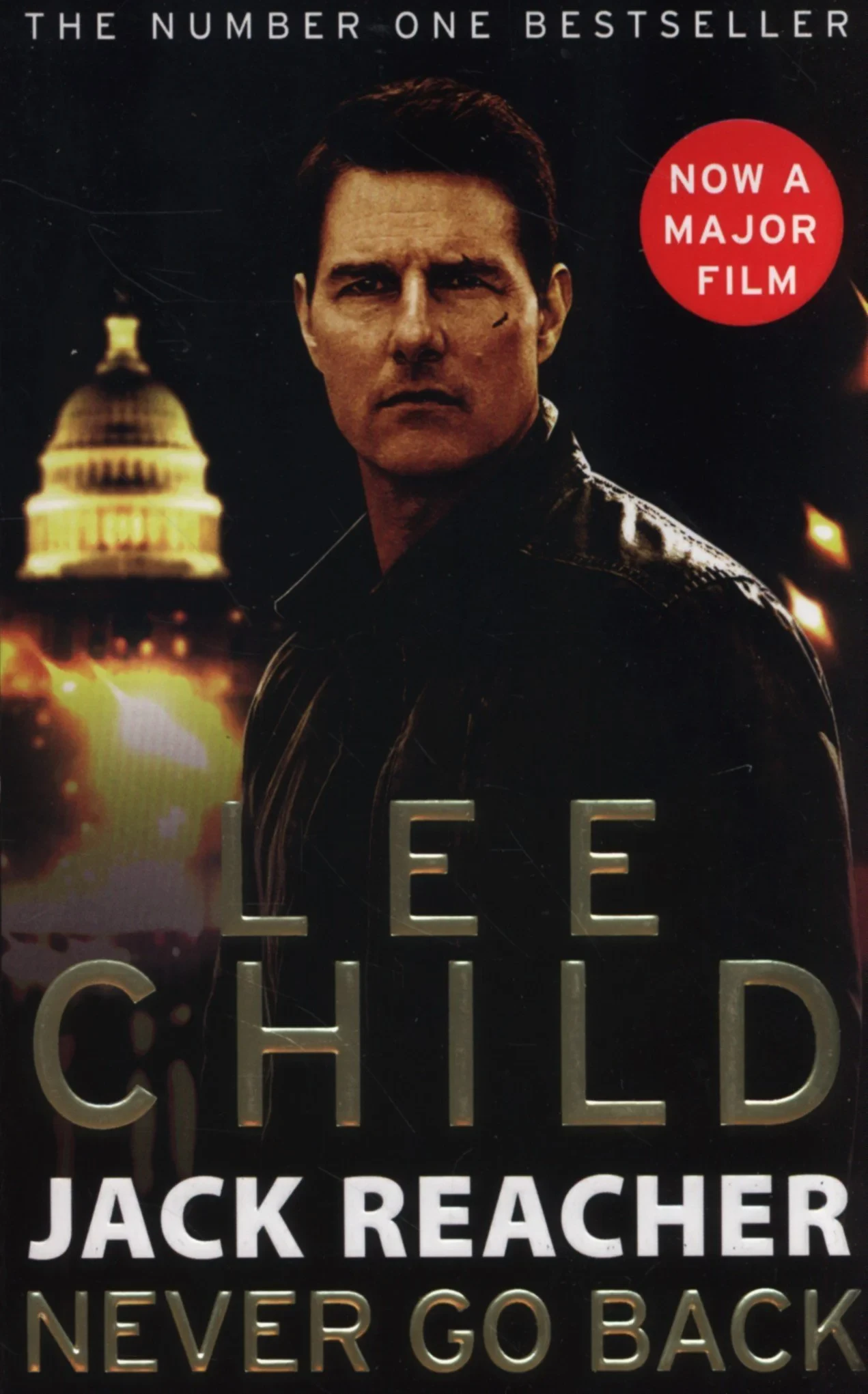 Coperta cărții "Jack Reacher: Never Go Back" de Lee Child
