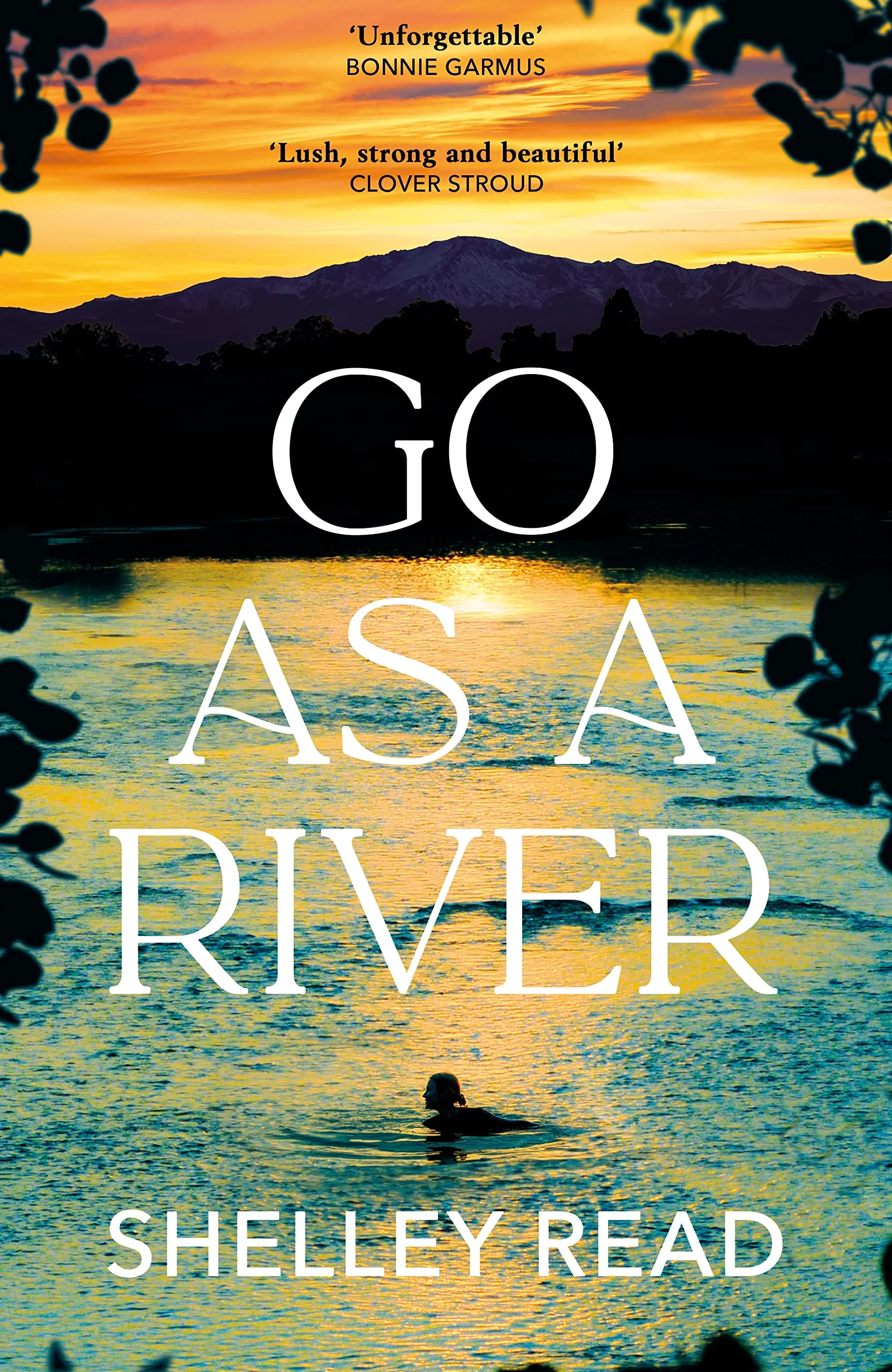 Coperta cărții "Go as a river" de Shelley Read