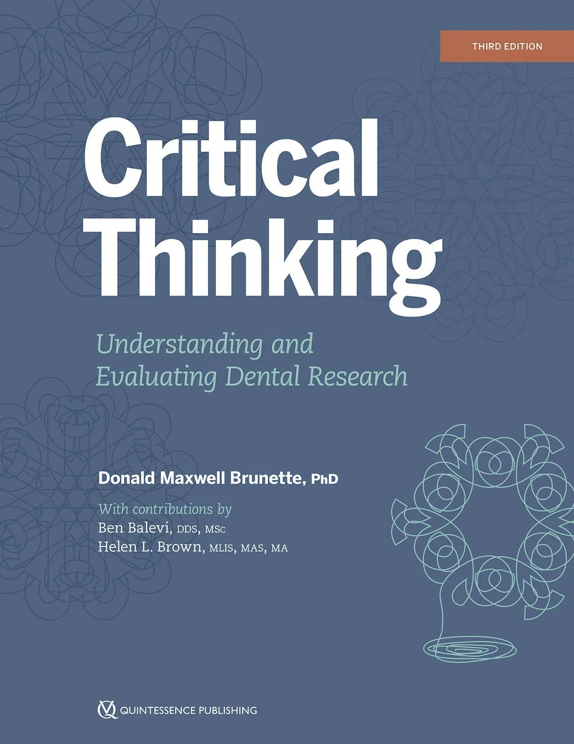 Coperta cărții "Critical Thinking: Understanding and Evaluating Dental Research" de Brunette, Donald Maxwell