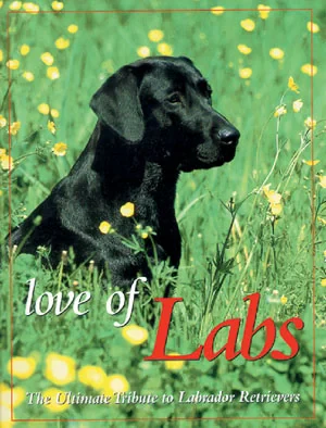 Coperta cărții "Love of Labs: The Ultimate Tribute to Labrador Retrievers" de Todd R. Berger