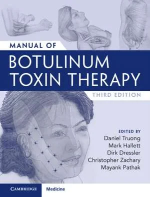 Coperta cărții "Manual of Botulinum Toxin Therapy" de Mark Hallett, Daniel Truong, Dirk Dressler, Christopher Zachary, Mayank Pathak