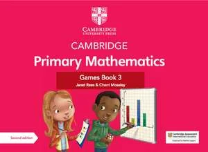 Coperta cărții "Cambridge Primary Mathematics Games Book 3 with Digital Access" de Cherri Moseley, Janet Rees