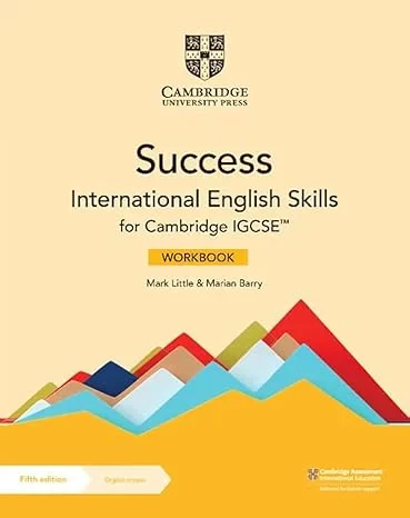 Coperta cărții "Success International English Skills for Cambridge IGCSE™ Workbook with Digital Access (2 Years) (Cambridge International IGCSE)" de Mark Little and Marian Barry