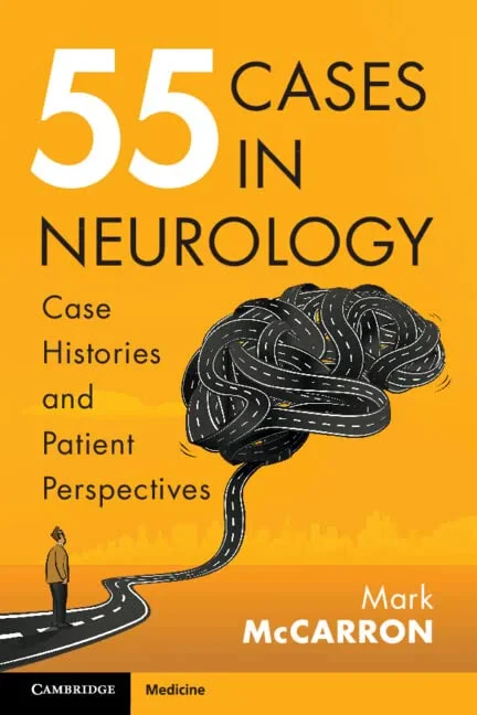 Coperta cărții "55 Cases in Neurology" de Mark McCarron