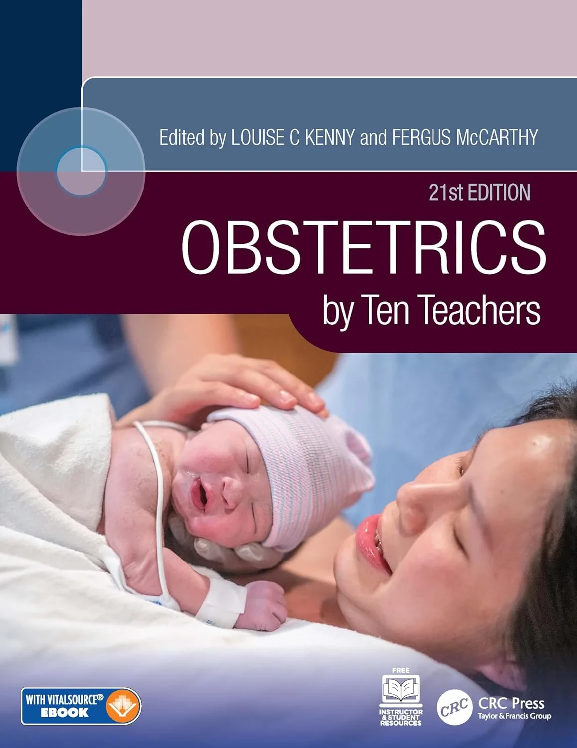Coperta cărții "Obstetrics by Ten Teachers" de Louise C. Kenny, Fergus McCarthy