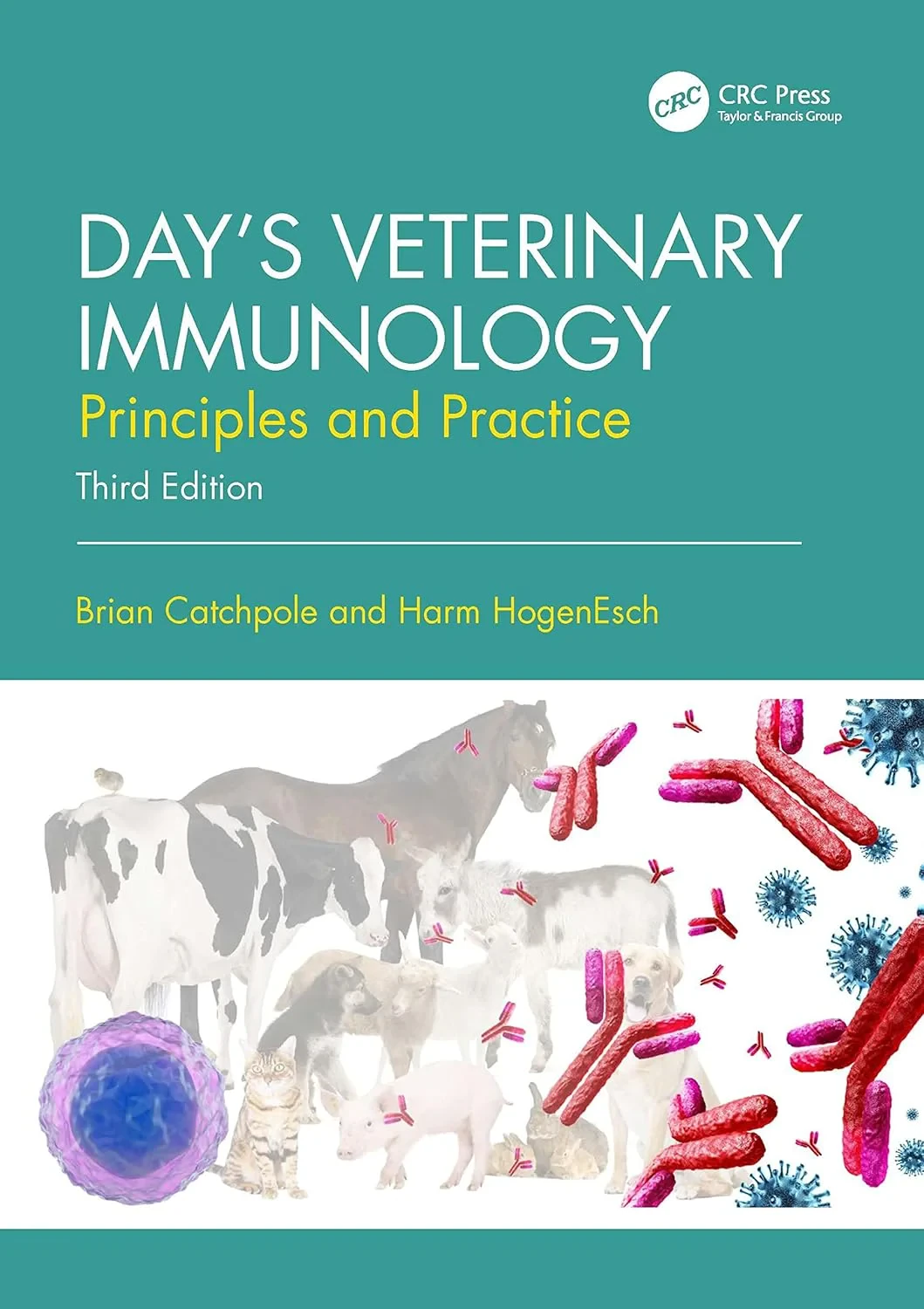 Coperta cărții "Days Veterinary Immunology: Principles and Practice" de Brian Catchpole, Harm HogenEsch