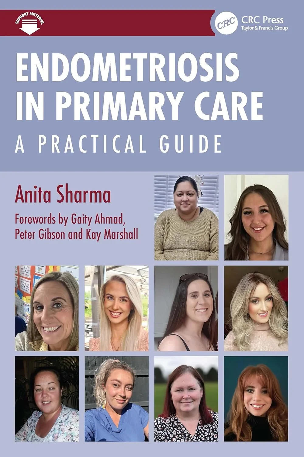 Coperta cărții "Endometriosis in Primary Care: A Practical Guide" de Anita Sharma