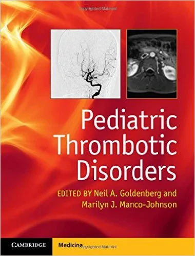 Coperta cărții "Pediatric Thrombotic Disorders 1st Edition" de Neil A. Goldenberg (Editor), Marilyn J. Manco-Johnson (Editor)
