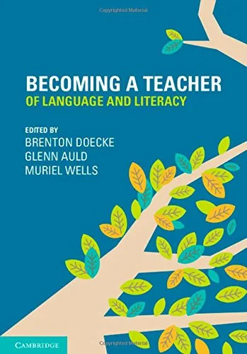 Coperta cărții "Becoming a Teacher of Language and Literacy" de Brenton Doecke, Glenn Auld, Muriel Wells