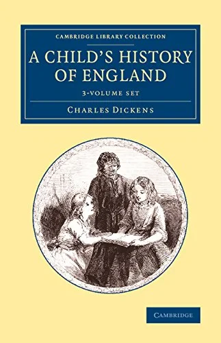 Coperta cărții "A Child's History of England 3 Volume Set" de Charles Dickens