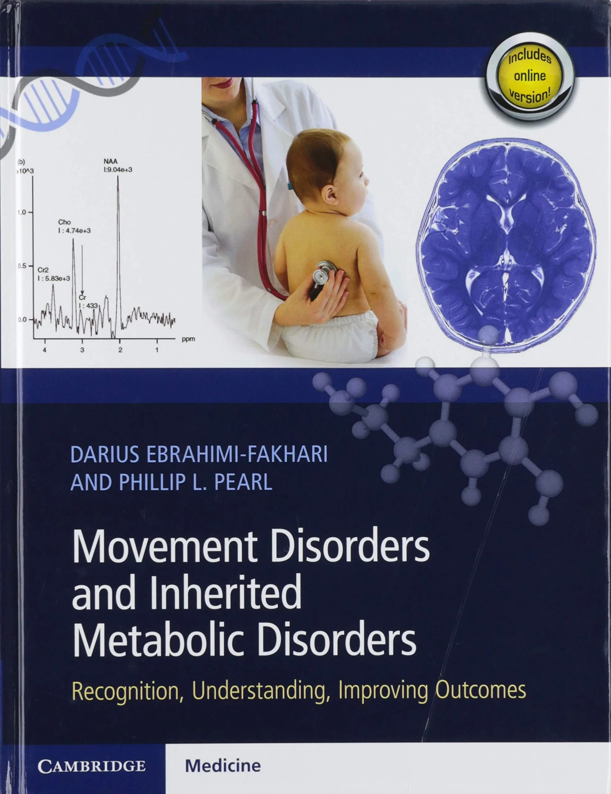 Coperta cărții "Movement Disorders and Inherited Metabolic Disorders" de Darius Ebrahimi-Fakhari, Phillip L. Pearl