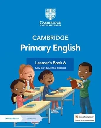 Coperta cărții "Cambridge Primary English Learner's Book 6 with Digital Access (1 Year) 2nd Edition" de Sally Burt, Debbie Ridgard