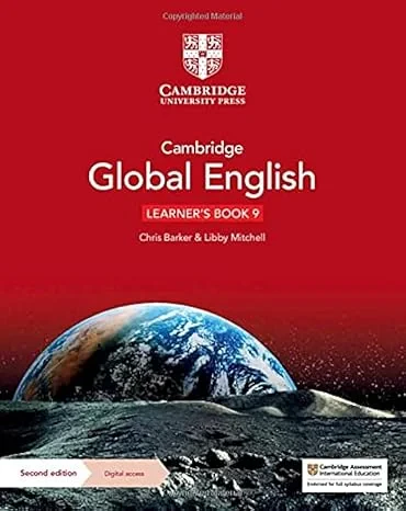 Coperta cărții "Cambridge Global English Learner’s Book + Digital Access 1 Year: For Cambridge Lower Secondary English As a Second Language (Cambridge Lower Secondary Global English, 9)" de Christopher Barker and Libby Mitchell