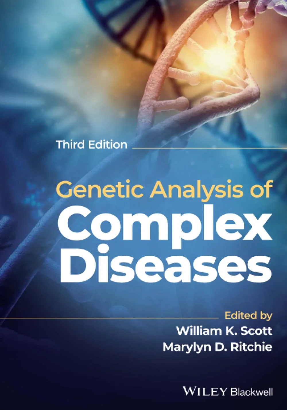 Coperta cărții "Genetic Analysis of Complex Disease" de William K. Scott, Marylyn D. Ritchie
