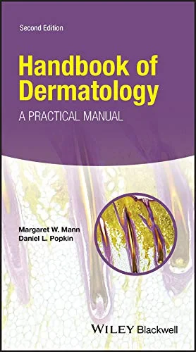 Coperta cărții "Handbook of Dermatology: A Practical Manual" de Margaret W. Mann, Daniel L. Popkin