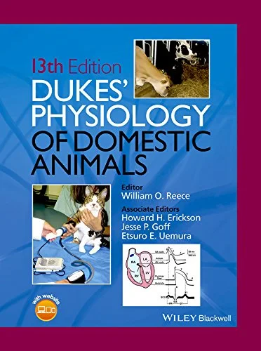 Coperta cărții "Dukes’ Physiology of Domestic Animals " de William O. Reece Howard H. Erickson, Jesse P. Goff, Etsuro E. Uemura