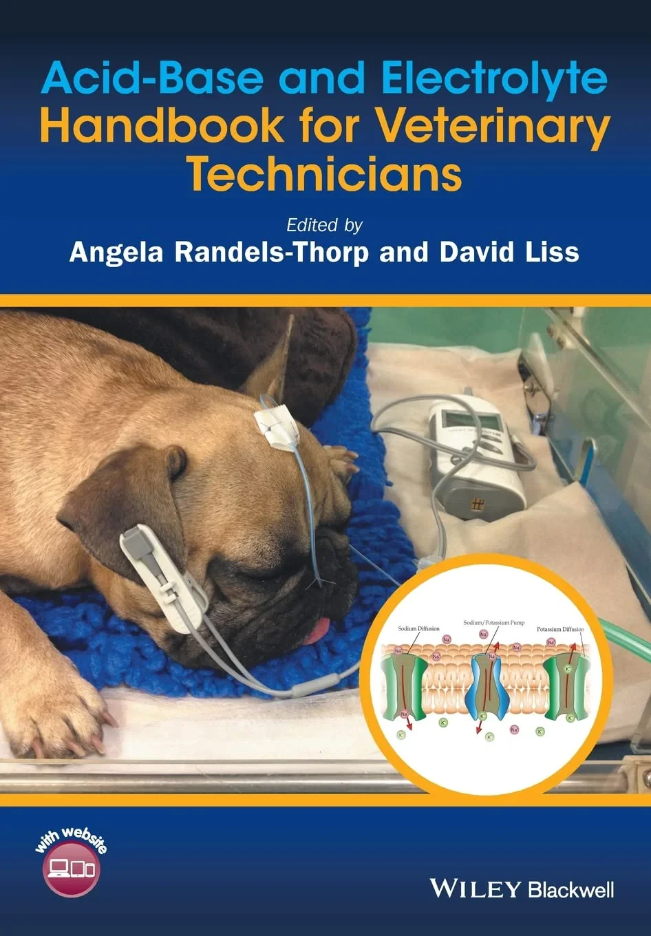 Coperta cărții "Acid–Base and Electrolyte Handbook for Veterinary Technicians" de Randels–Thorp