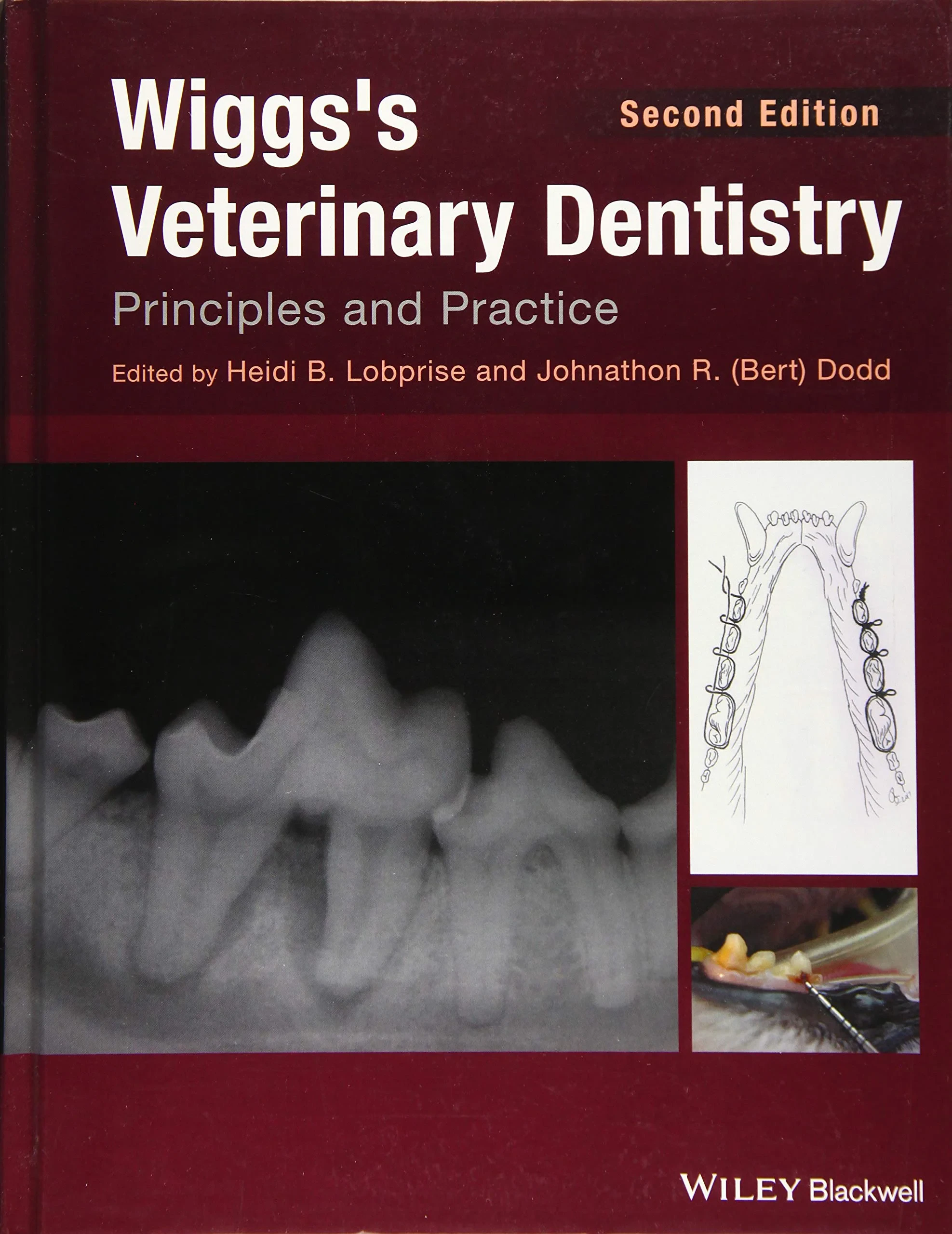 Coperta cărții "Wiggs′s Veterinary Dentistry: Principles and Practice" de Heidi B. Lobprise, Johnathon R. (Bert) Dodd