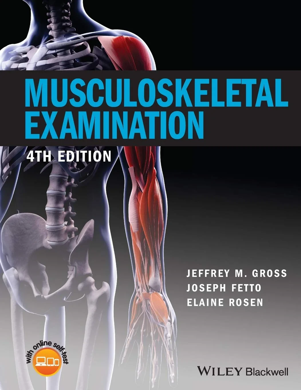 Coperta cărții "Musculoskeletal Examination, 4th Edition" de JM Gross
