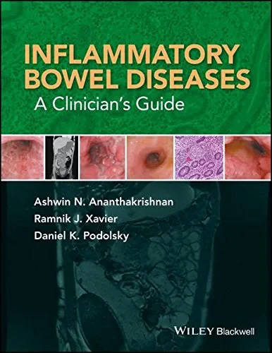 Coperta cărții "Inflammatory Bowel Diseases: A Clinician’s Guide" de Daniel K. Podolsky, Ashwin N. Ananthakrishna, Ramnik J. Xavier