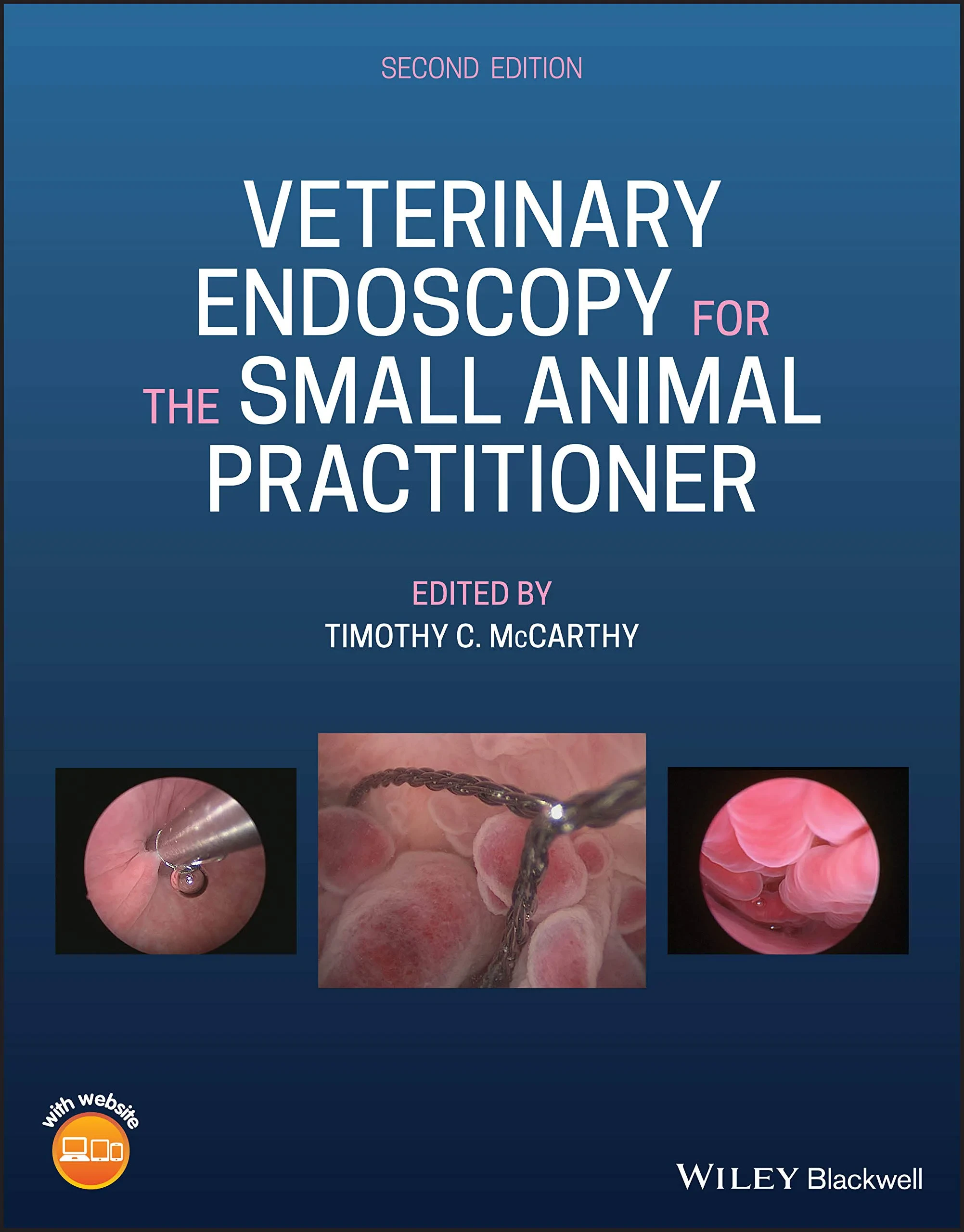 Coperta cărții "Veterinary Endoscopy for the Small Animal Practitioner" de Timothy C. McCarthy