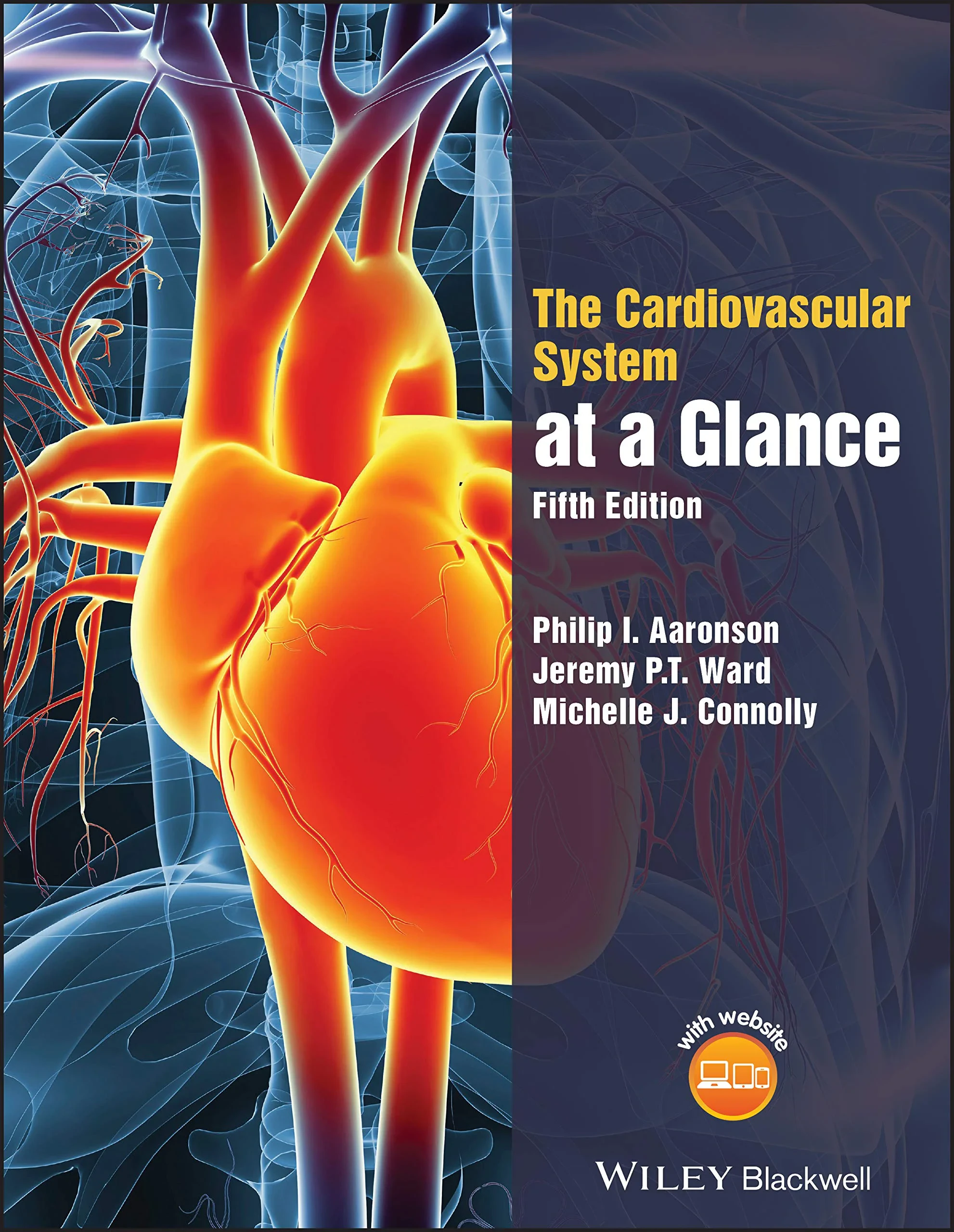 Coperta cărții "The Cardiovascular System at a Glance" de Philip I. Aaronson, Jeremy P. T. Ward  Michelle J. Connolly