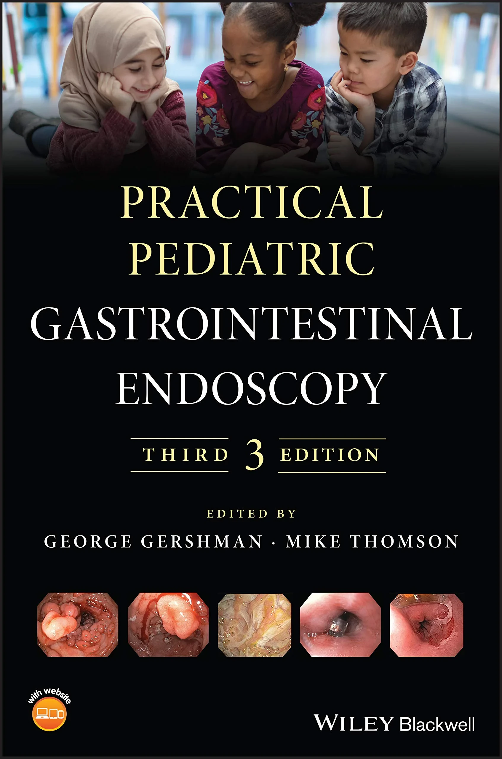 Coperta cărții "Practical Pediatric Gastrointestinal Endoscopy" de Mike Thomson, George Gershman