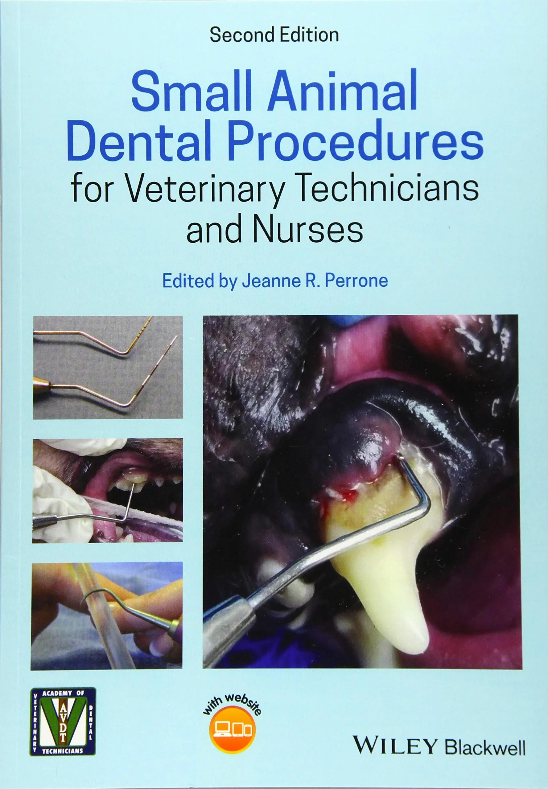 Coperta cărții "Small Animal Dental Procedures for Veterinary Technicians and Nurses, 2nd Edition" de Jeanne R. Perrone